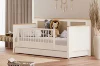 Выдвижной модуль детской кроватки Almila "Corso" Белый 90 х 190 см (Турция) - по запросу