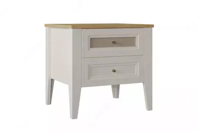 Yotoq stoli Almila "Corso" 56,2 x 48,6 x 54,4 sm (Turkiya) Oq/Bej