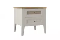 по запросу Тумбочка прикроватная Almila "Corso" 56.2 х 48.6 х 54.4 см (Турция) Белая/Бежевая