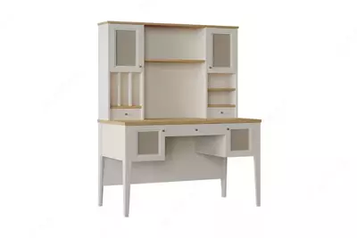 Yuqori modulli stol Almila "Corso" 132,2 x 66,7 x 165 sm (Turkiya) Oq/Bej