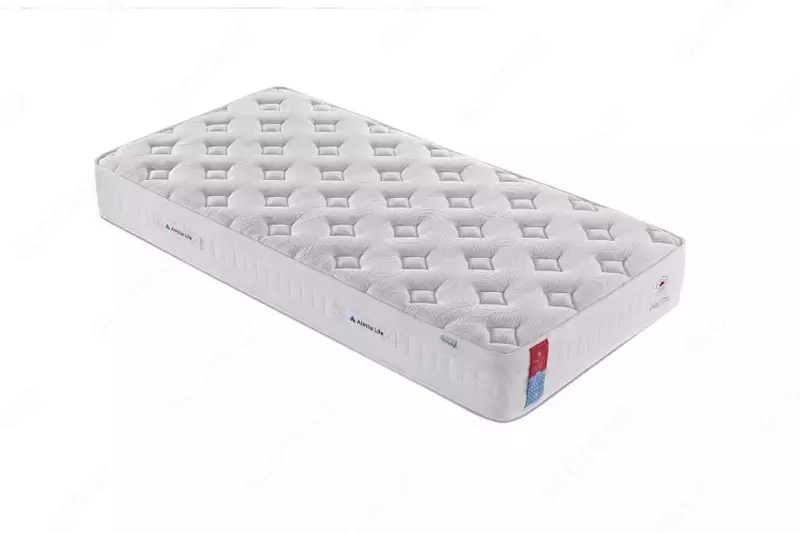 Ortopedik matras 4D Almila Life "Pretty" 90 x 190 x 24 sm (Turkiya) Oq