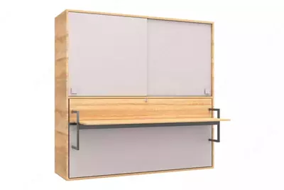 Комплект молодежной "Умной" мебели 3 в 1 Almila "Harmony" 219 х 62.5 х 212.5 см (Турция) Дуб/Белый