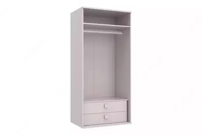 2-х дверный шкаф Almila "Harmony" 100 х 62.5 х 212.5 см (Турция) Белый