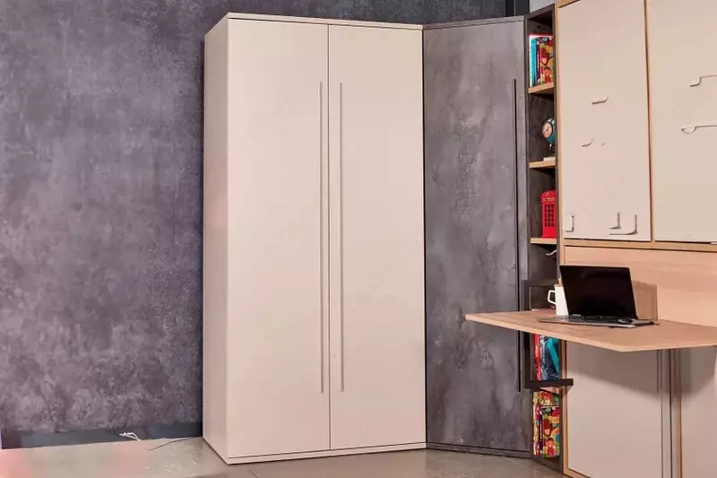 2-х дверный шкаф Almila "Harmony" 100 х 62.5 х 212.5 см (Турция) Белый