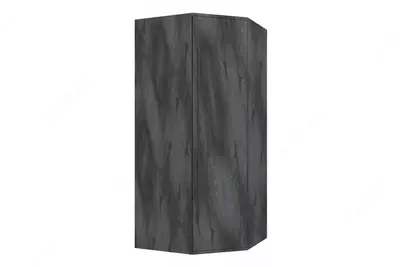 Угловой шкаф Almila "Harmony" 53 х60х 212.5 см (Турция) Черный