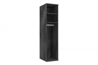 Одно-дверный шкаф Almila "Harmony" 50 х 62.5 х 212.5 см (Турция) Черный - по запросу