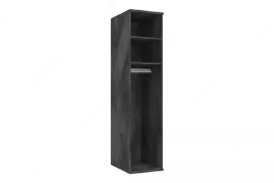 Одно-дверный шкаф Almila "Harmony" 50 х 62.5 х 212.5 см (Турция) Черный