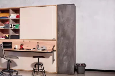 Одно-дверный шкаф Almila "Harmony" 50 х 62.5 х 212.5 см (Турция) Черный