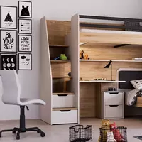 Комплект "Умной" мебели Almila "New Options" (Турция) Дуб/Белый - по запросу