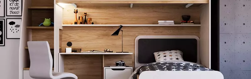 Комплект "Умной" мебели Almila "New Options" (Турция) Дуб/Белый Только в розницу