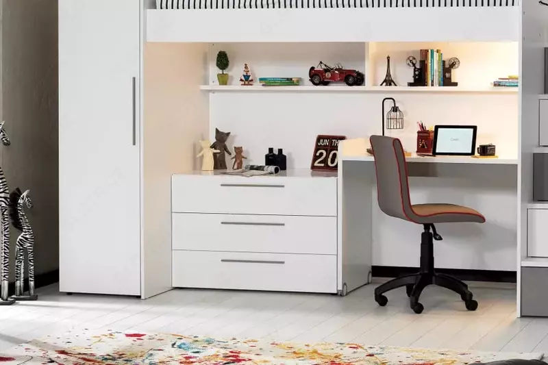 Комод Almila "Neo Sarı" 98 х 61.5 х 65.9 см (Турция) Белый