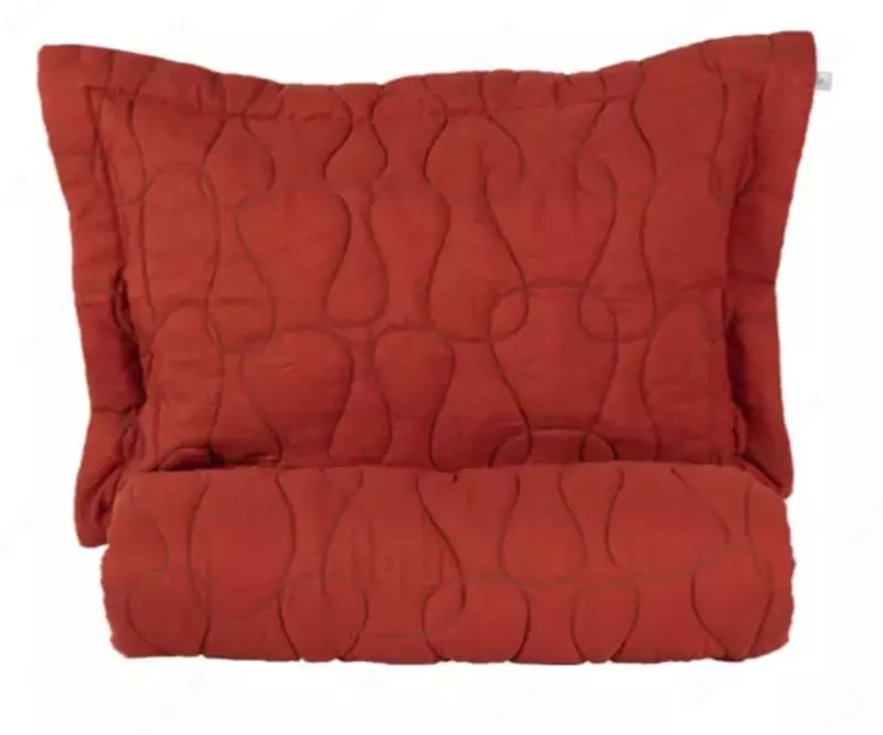 Комплект текстильных изделий Almila Life "Milo" 210 х 240 см (Турция) Красный - по запросу