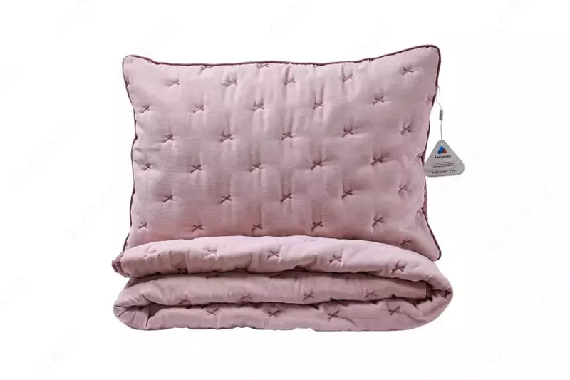 Комплект текстильных изделий Almila Life "Peace" 210 х 240 см (Турция) Розовый