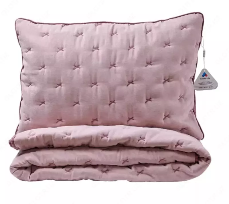 Комплект текстильных изделий Almila Life "Peace" 210 х 240 см (Турция) Розовый - по запросу