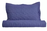 Комплект текстильных изделий Almila Life "Vibes" 210 х 240 см (Турция) Синий - по запросу