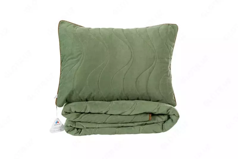 Комплект текстильных изделий Almila Life "Greaf" 210 х 240 см (Турция) Зеленый