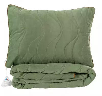 Комплект текстильных изделий Almila Life "Greaf" 210 х 240 см (Турция) Зеленый