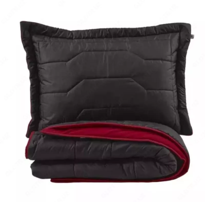 To'qimachilik to'plami Almila "Roox" 200 x 240 sm (Turkiya) Qora/Qizil - по запросу