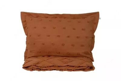 Комплект текстильных изделий Almila Life "Mellow Cinnamon" 210 х 250 см (Турция) Коричневый