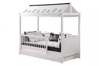 Тент для детской кроватки Almila Life "Nordic Todi" (Турция) Белый/черный