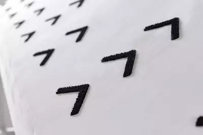 Тент для детской кроватки Almila Life "Nordic Todi" (Турция) Белый/черный