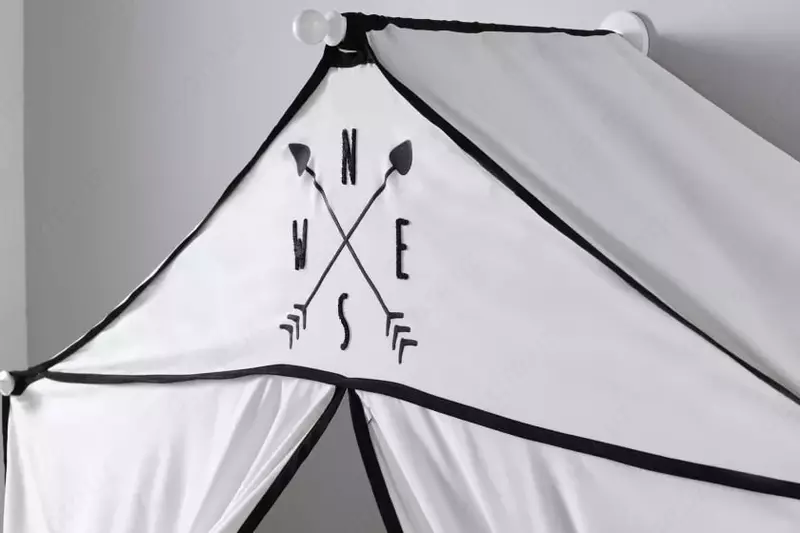 по запросу Тент-палатка для детской кровати Almila Life "Nordic" (Турция) Белый/Черный