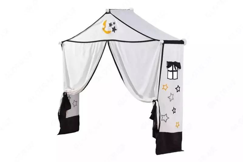 Тент-палатка для детской кровати Almila Life "Sky" (Турция) Белый/Черный