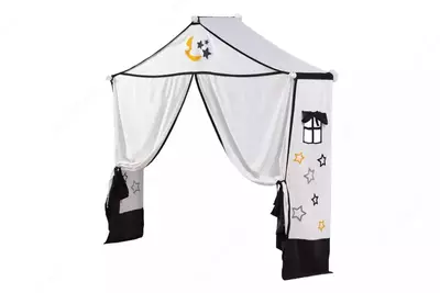 Тент-палатка для детской кровати Almila Life "Sky" (Турция) Белый/Черный