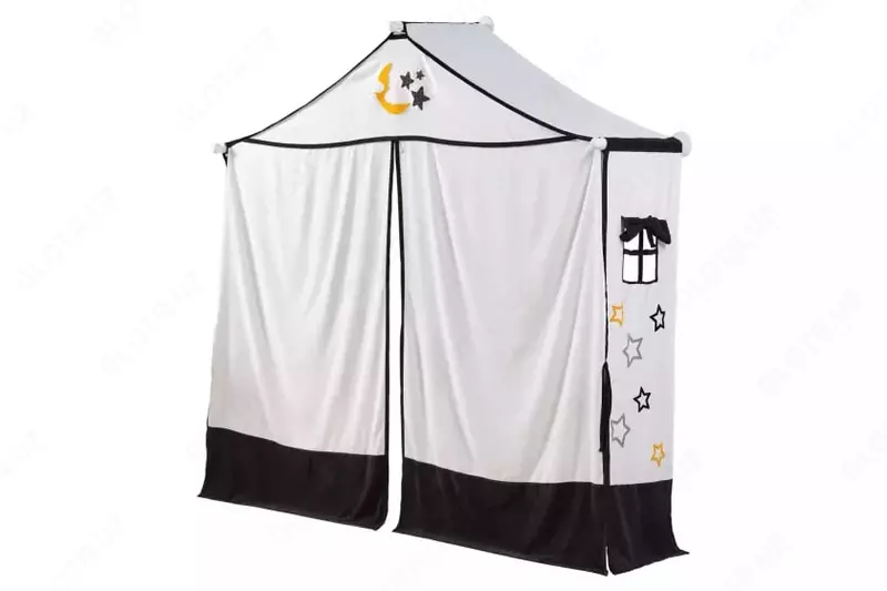 Тент-палатка для детской кровати Almila Life "Sky" (Турция) Белый/Черный - по запросу