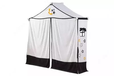 Тент-палатка для детской кровати Almila Life "Sky" (Турция) Белый/Черный