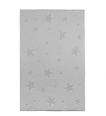 Натуральный ковер для детских и подростковых комнат Almila Mobilya "Night" 100 х 160 см (Турция) Серый