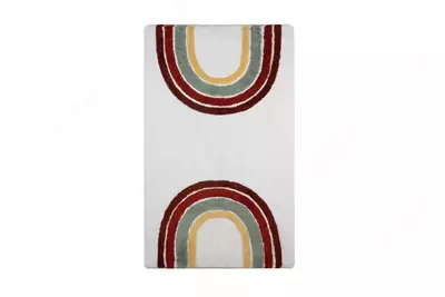 Радужный ковер для детских и подростковых комнат Almila Mobilya "Rainbow" 100 х 160 см (Турция)
