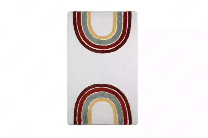 Радужный ковер для детских и подростковых комнат Almila Mobilya "Rainbow" 100 х 160 см (Турция)