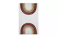 Радужный ковер для детских и подростковых комнат Almila Mobilya "Rainbow" 100 х 160 см (Турция)