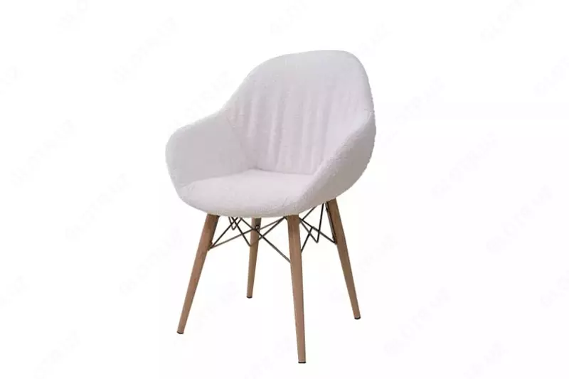 Yumshoq stul Almila Life "Boon Chair" (Turkiya) Oq