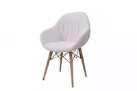 Yumshoq stul Almila Life "Boon Chair" (Turkiya) Oq