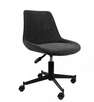 Передвижной мягкий стул Almila Life "Riga Chair" (Турция) Черный