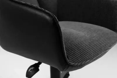 Yumshoq mobil stul Almila Life "Zuma" (Turkiya) Qora