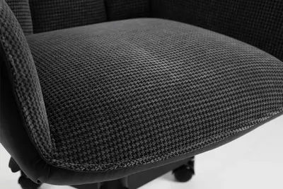 Yumshoq mobil stul Almila Life "Zuma" (Turkiya) Qora