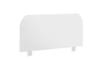 Ограничитель-бортик для детской кровати Almila непрозрачный белый (45x110 см)