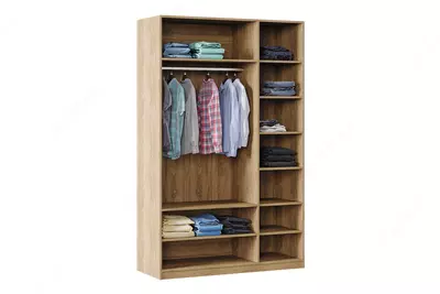 3 eshikli almila plyus shkafi, yong'oq