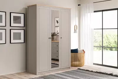 3-х дверный шкаф Almila Sento, 145,8х52,7х208.5 см