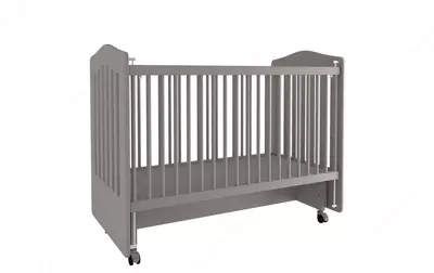 Детская кроватка качалка Sofy Grey Almila (60x120 cm)