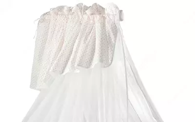 Детская кроватка качалка Sofy White Almila (60x120 cm)