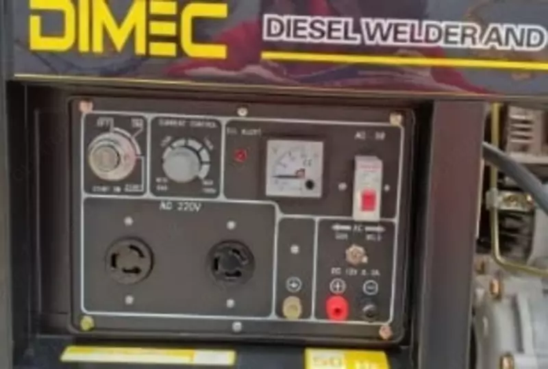 по запросу Дизельный сварочный генератор "Dimec PME6500CLE-W"