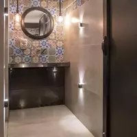 Керамическая плитка CONCRETE 120*60 R-480 антрацит