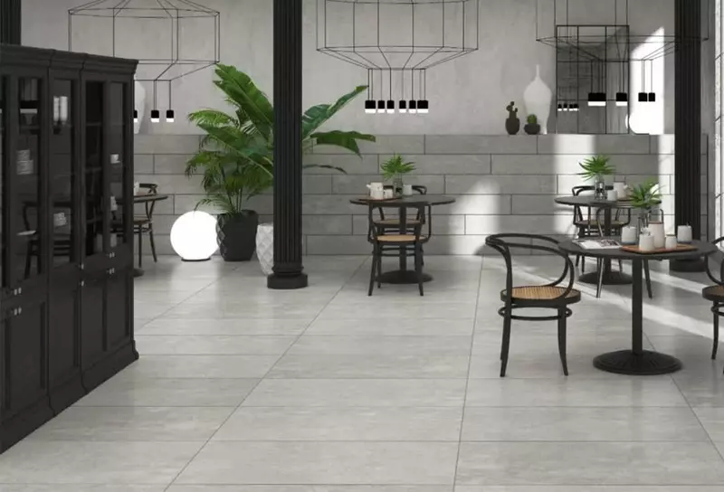 "PMA CERAMIC" - Керамическая плитка CONCRETE 120*60 R-480 антрацит