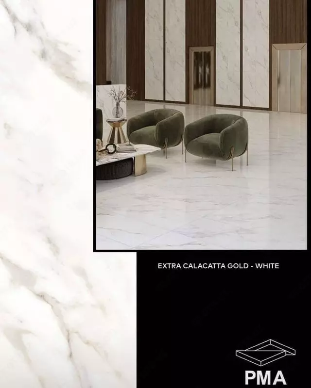 239 801.8 so'm Seramika kafel CALACATTA GOLD 120 * 60 R-1280