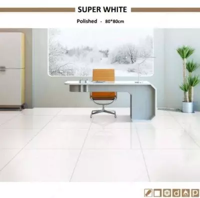Керамическая плитка Super white 80*80