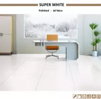 Керамическая плитка Super white 80*80